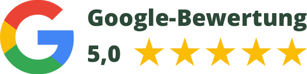 5 Sterne Google Bewertungen